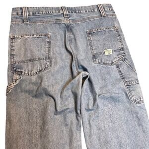 Levi Strauss & Co Carpenter Jeans Mens 36x34 Blue Cotton Denim Mid Rise Workwear